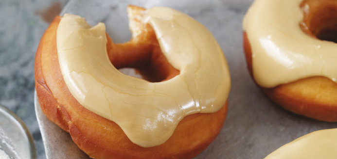 Maple glazed donuts recipe