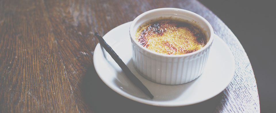 Receta Crème brûlée maple