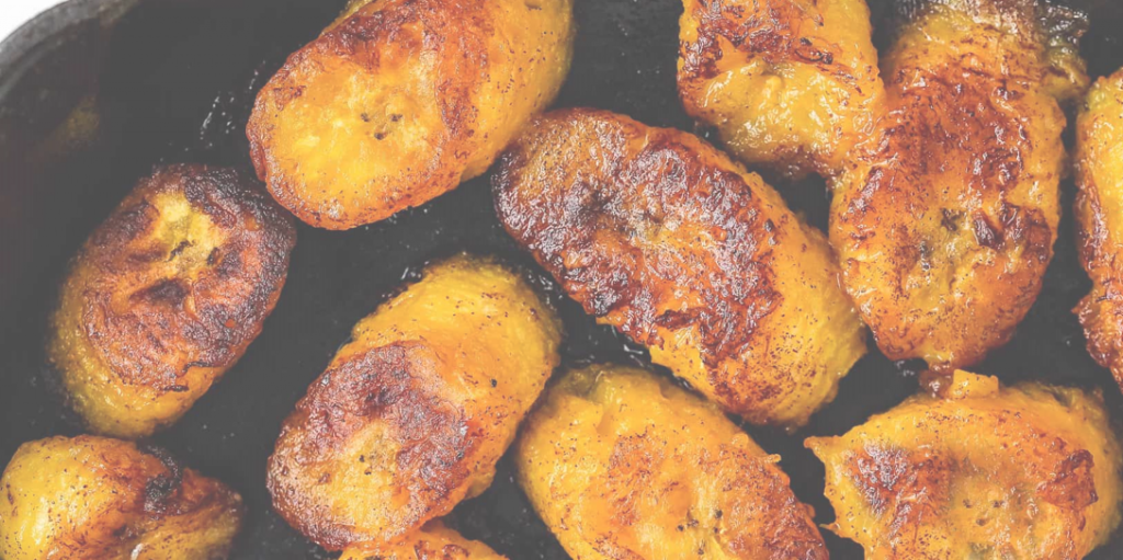 Grilled maple plantains recipe