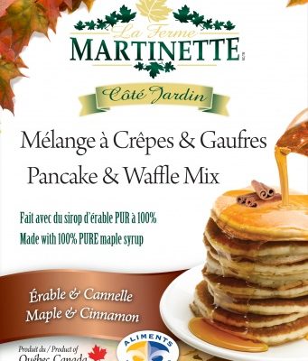 Pancake Waffle mix-MAPLE-CINNAMON 500g