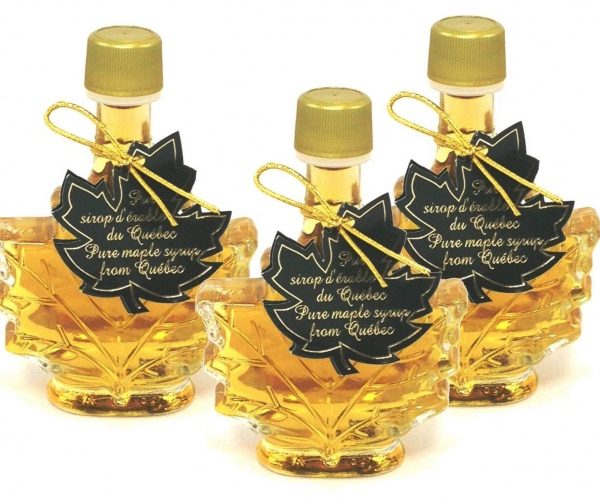 Pure maple syrup CANADA A- Golden, Delicate Taste 3x50ml -Maple leaf