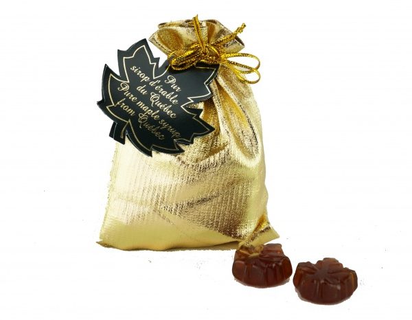 Clear hard maple syrup candies -50g Fancy Gold bag