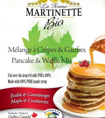 ORGANIC Pancake CRANBERRIES-MAPLE 250g