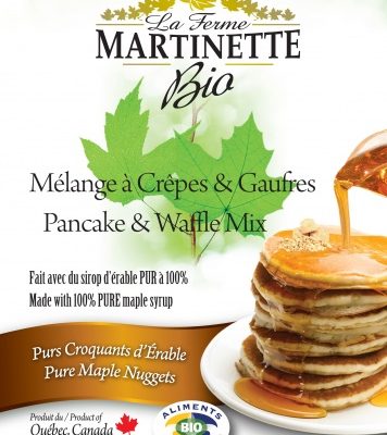 ORGANIC Pancake MAPLE NUGGETS 500g