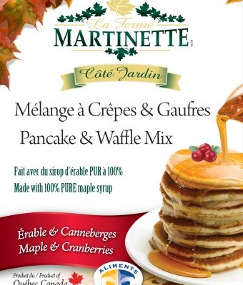 Pancake Waffle mix 250g-CRANBERRIES-MAPLE