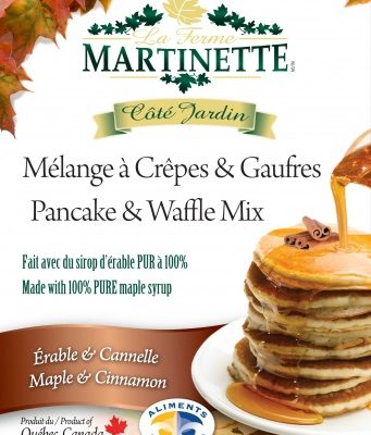 Pancake Waffle mix 250g-CINNAMON-MAPLE