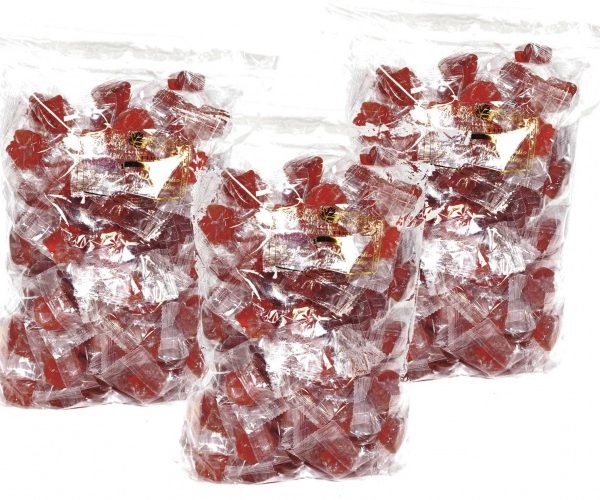 Clear hard maple syrup candies - 3x1kg bag