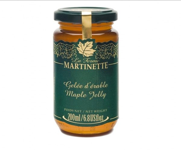 Maple jelly 200 ml -Glass jar