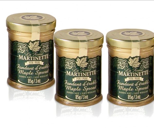 Pure Maple Spread (Pure maple butter) – 3 x 85 g – Glass jars