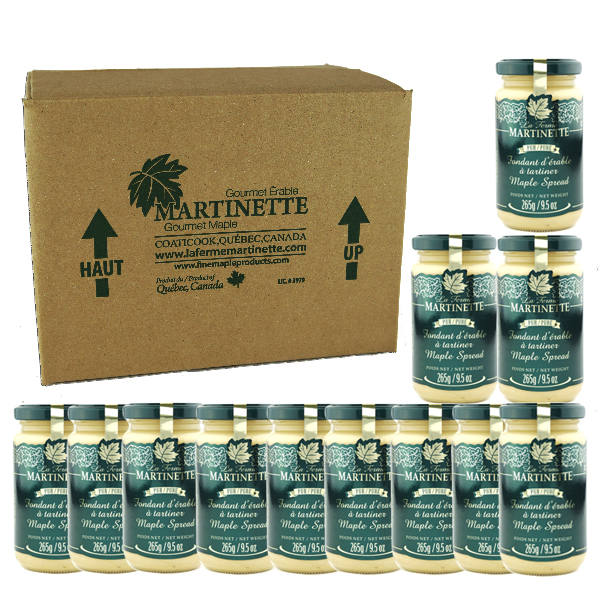 Pure Maple Spread (Pure maple butter) 12 X 265g / 9.5oz - Image 2