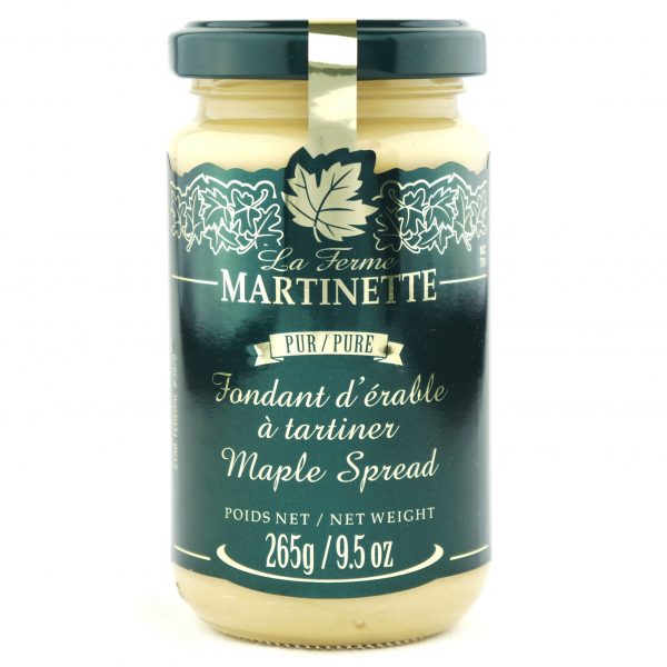 Pure Maple Spread (Maple Butter) 265 g/ 9.5oz  – Glass jar