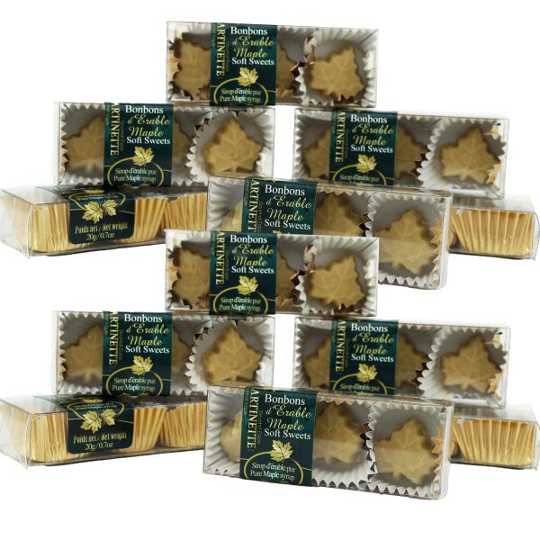 Pure maple soft sweets-12 boxes of 3 pieces