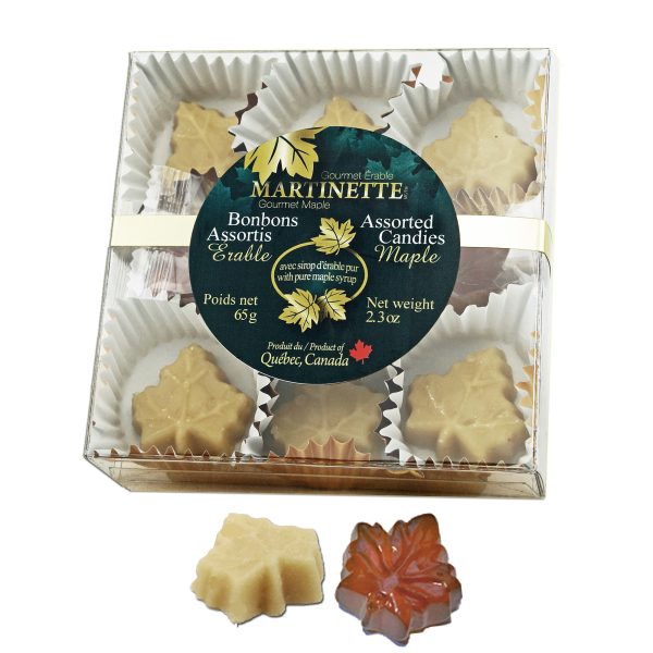 Assorted Maple Candies- (65g/2.3oz) box