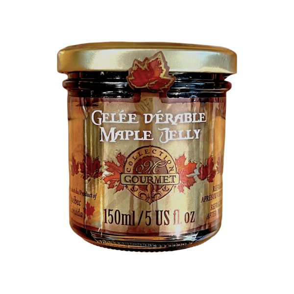 Maple jelly 150 ml -Gourmet Glass jar