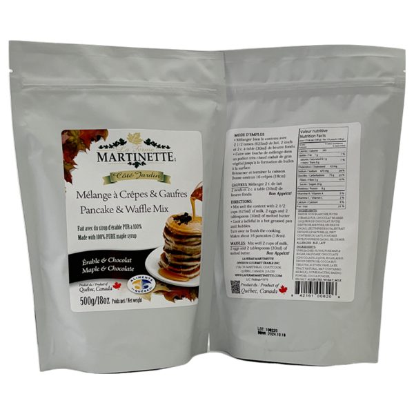 Pancake Waffle mix-MAPLE-CHOCOLATE 500g