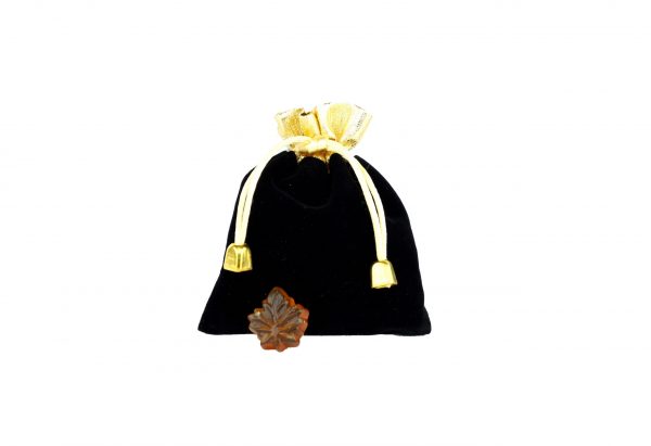 Clear hard maple syrup candies -50g Fancy BLACK bag