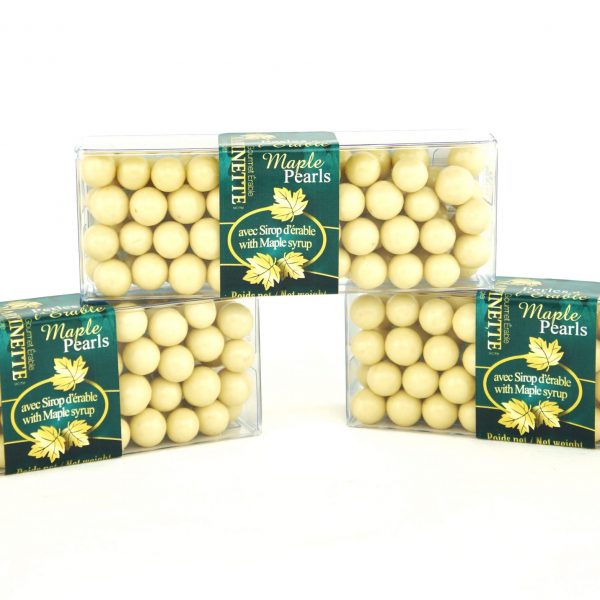 Crunchy Maple Pearls- 3x55g cello boxes