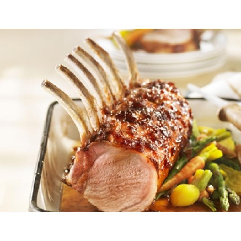 Read more about the article Maple-roasted rack of pork