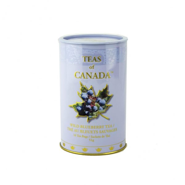 Wild Blueberry Tea 51g -16 tbgs Tin