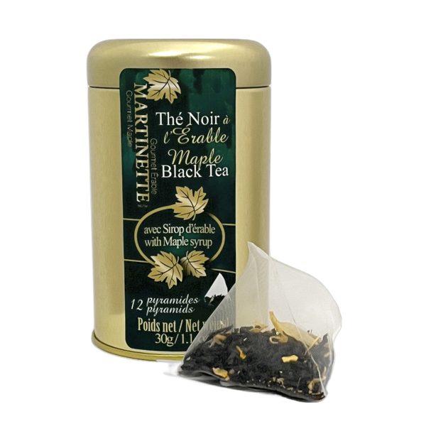 Maple Tea -12 pyramid bags in a tin 30g