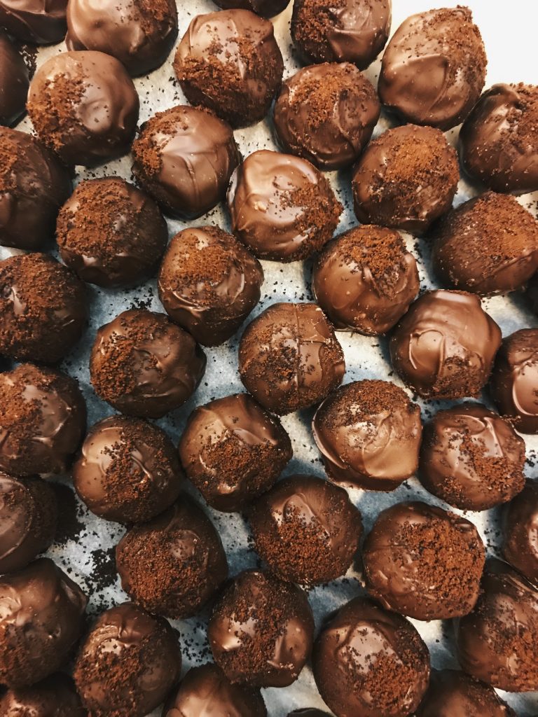 Maple nut chocolates