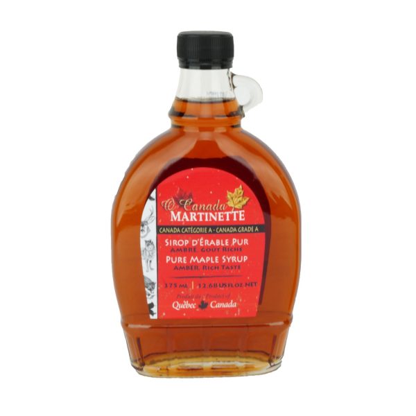 O CANADA- Pure maple syrup -Amber, Rich taste 375ml – Flint
