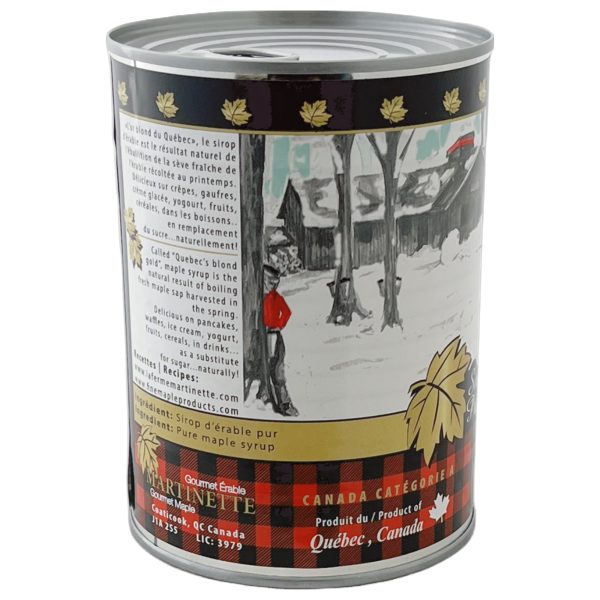 Pure maple syrup CANADA A- VERY DARK, Strong Taste 540ml - Image 4