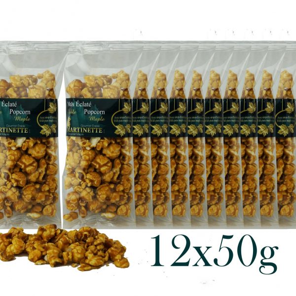 Maple Popcorn 12x50g – bags