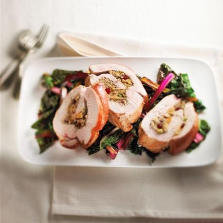 Read more about the article Turkey roast stuffed with fruits and Maple syrup sauce