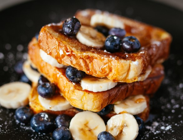 Maple country-style French toast