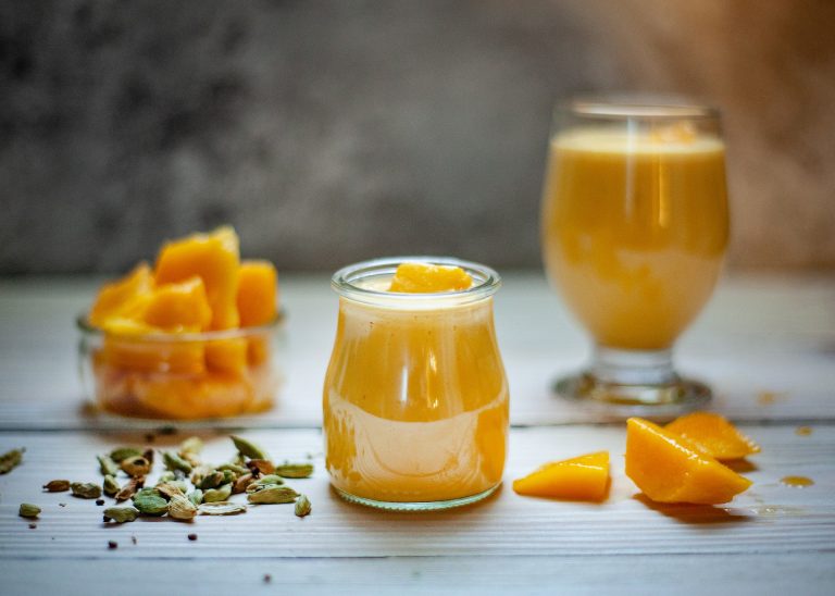 Read more about the article Mango pudding perfumed with maple syrup (diabetes)