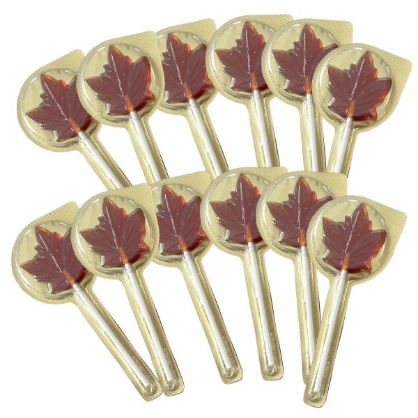 Maple syrup lollipops 12 x 20g