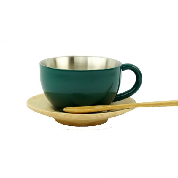Tea cup – Dark green
