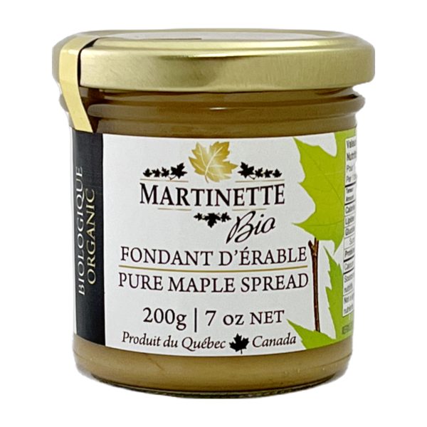Organic pure maple spread (Maple butter) 200 g / 7 oz