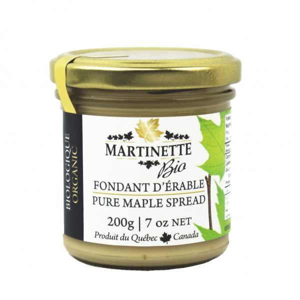 Organic pure maple spread (Maple butter) 200 g / 7 oz