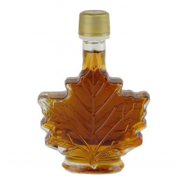 Pure maple syrup 50 ml CANADA A- Amber, Rich Taste-Maple leaf bottle