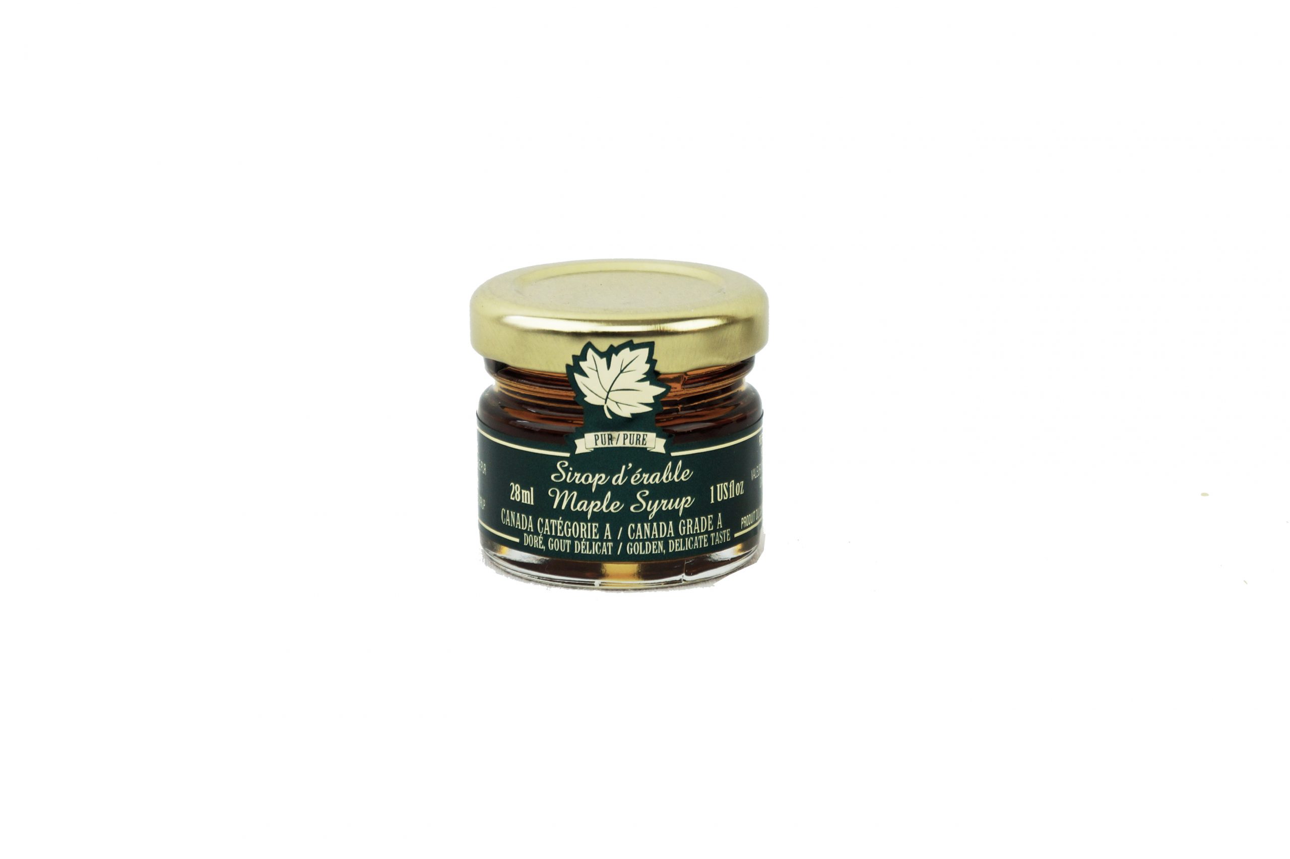 Pure maple syrup CANADA A-Golden, Delicate Taste 28ml
