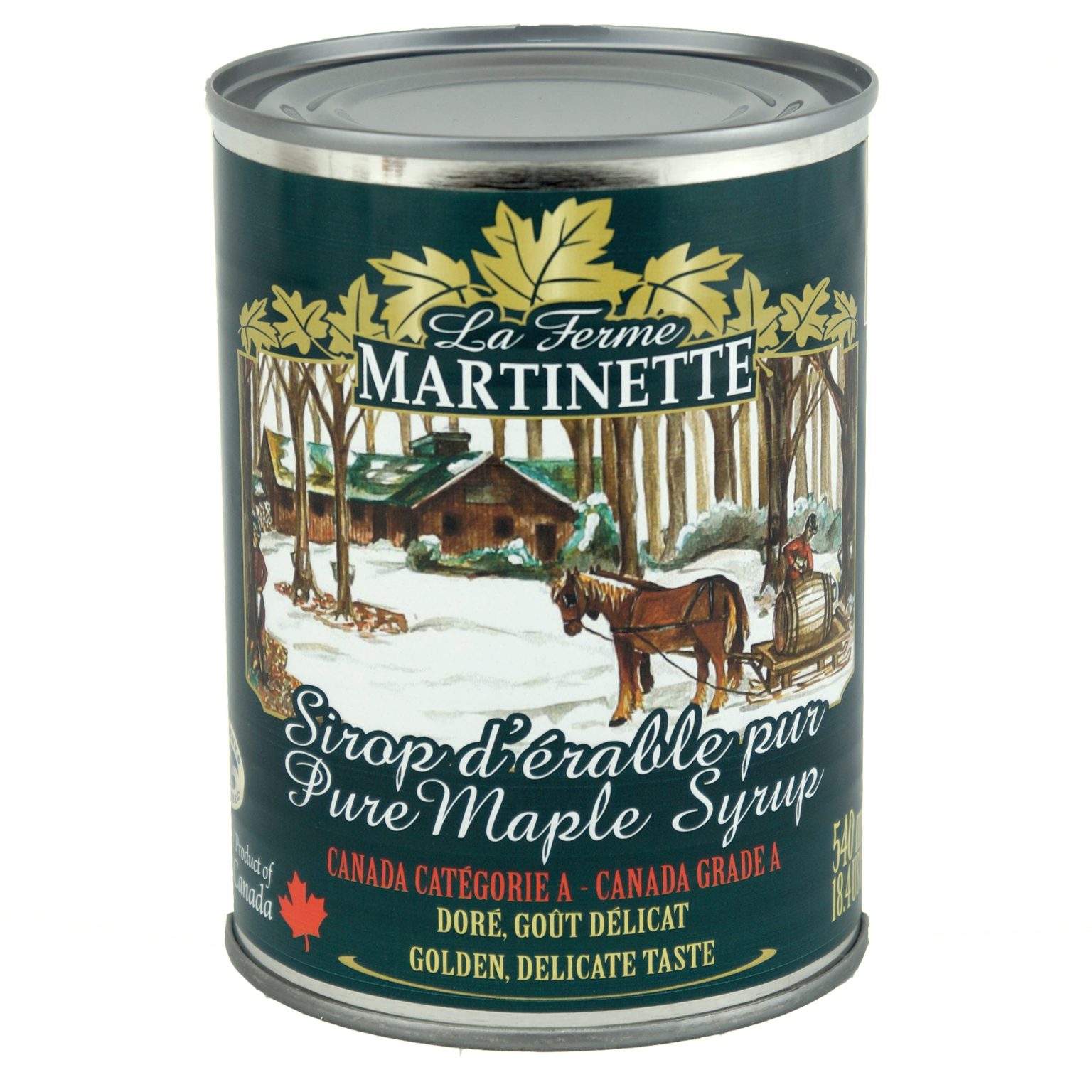 Pure Maple Syrup 8x540ml mixed of your choice -Essential Box | La Ferme ...