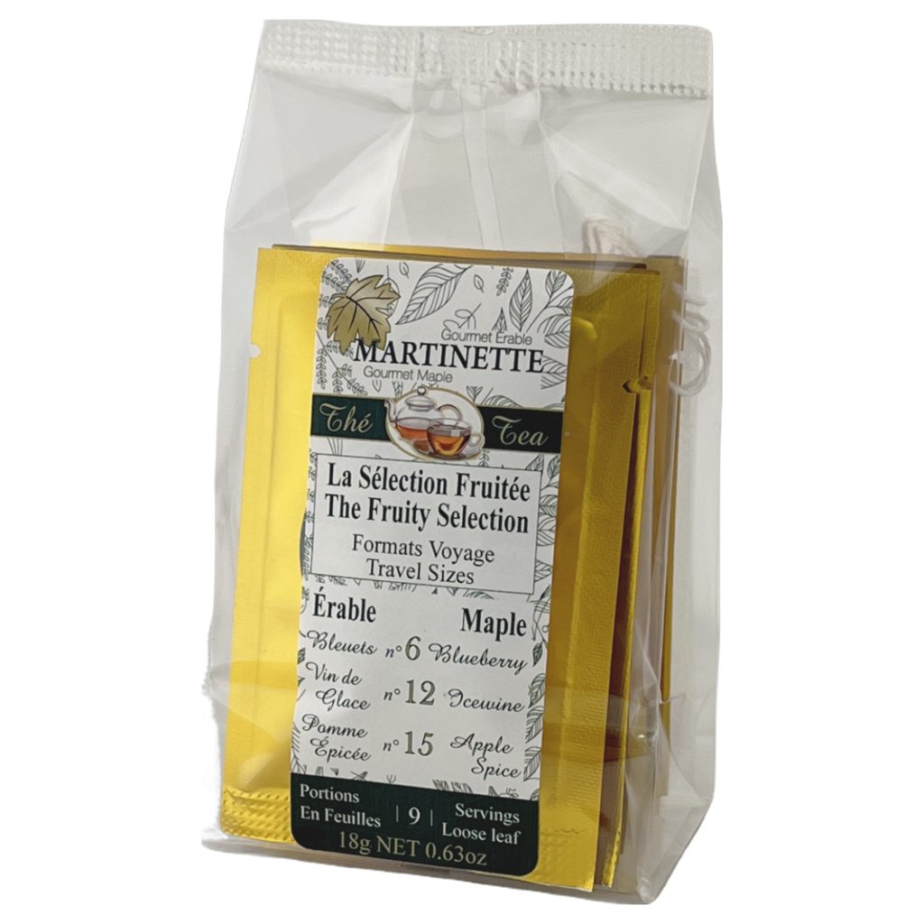 Maple Teas - The Fruity Selection - Travel Sizes | La Ferme Martinette