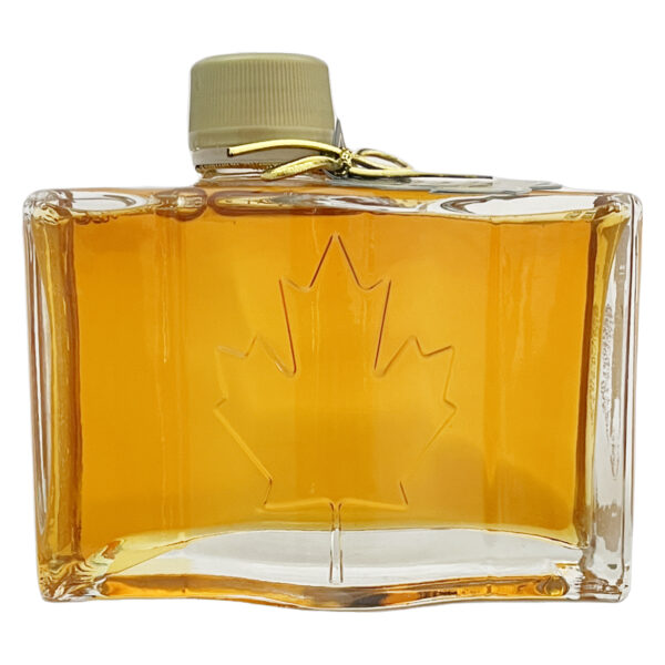 Pure Maple Syrup – Golden, Delicate Taste 250ml, Canadian Flag