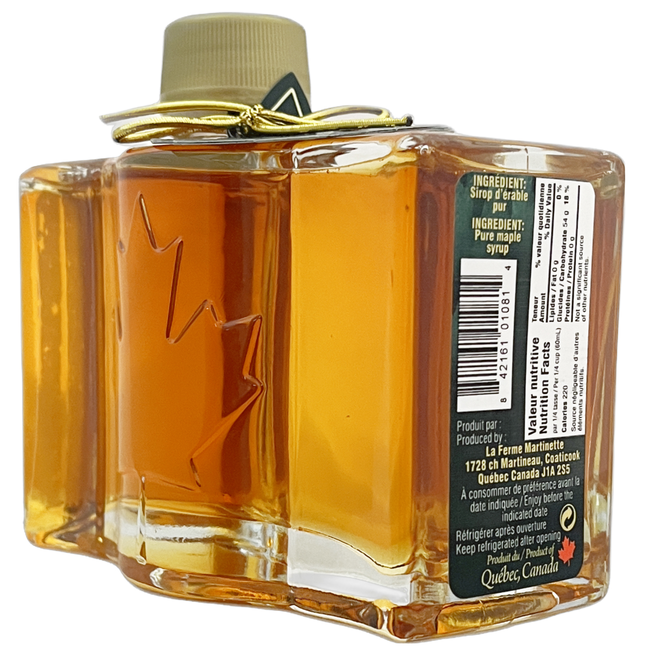 Pure Maple Syrup - Golden, Delicate Taste 250ml, Canadian Flag - Image 3